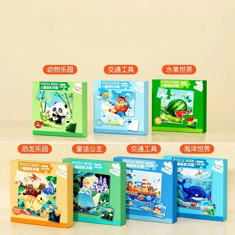 Magnetische 3D Puzzel voor Kinderen (Educatief Speelgoed)