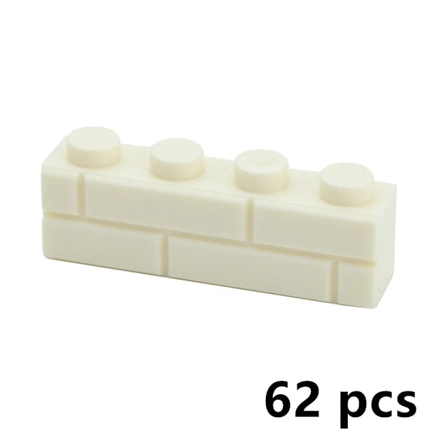 Kleine bouwstenen voor muren | Compatibel met Lego | Diverse maten