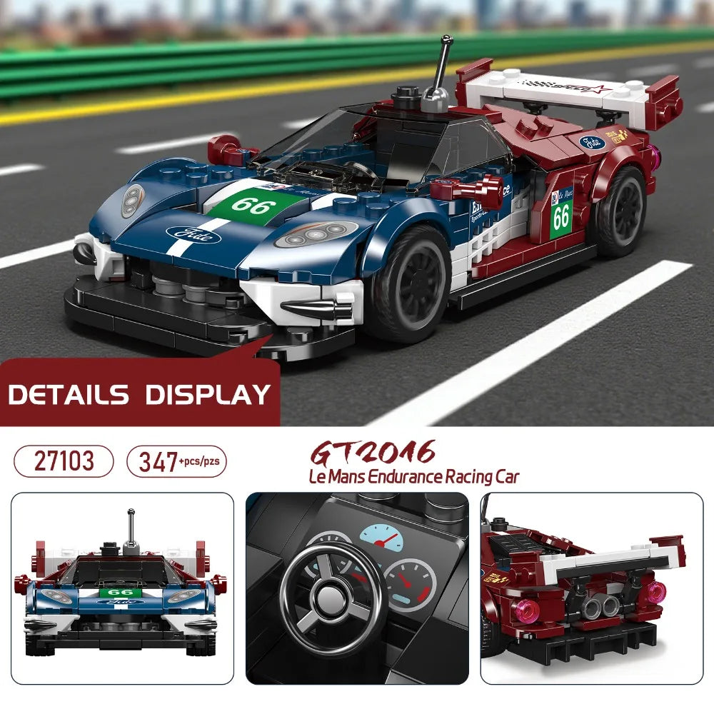 Mould King Sportwagen Bouwset - LEGO® Compatibel (8+)