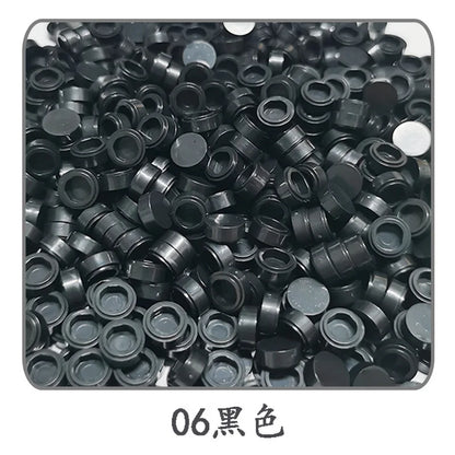 900 stuks Rond Bouwblokje 1x1 Tegel – Compatibel