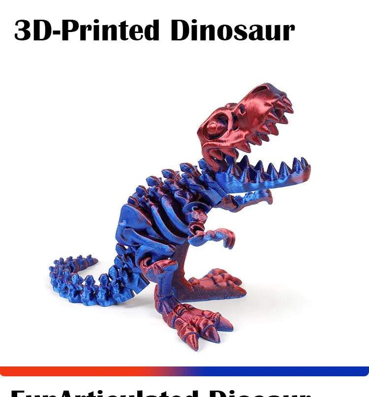 3D Geprinte Draak | Beweegbaar Model voor Decoratie