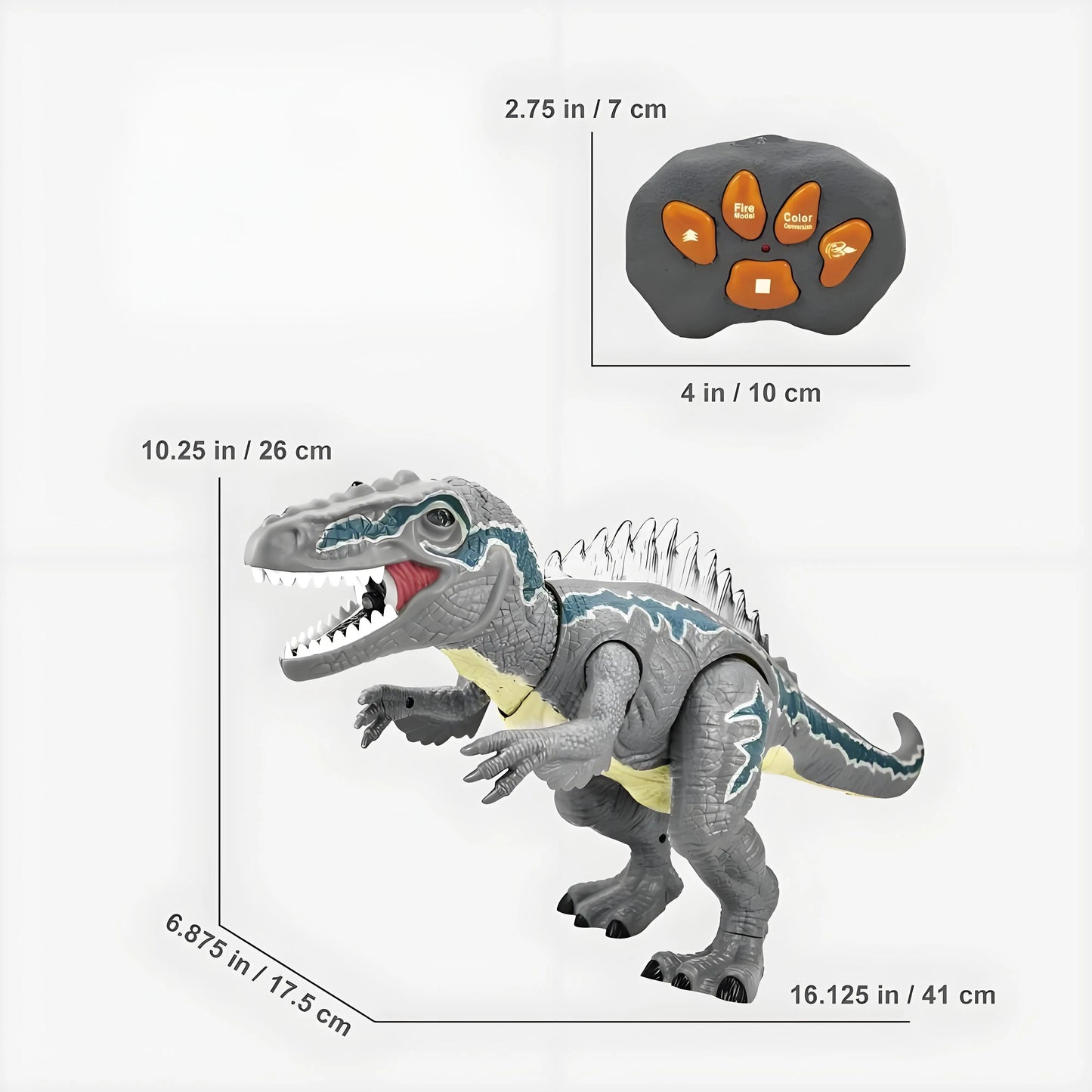 Afstandsbedienbare Velociraptor Dinosaurus Robot Speelgoed voor Kinderen