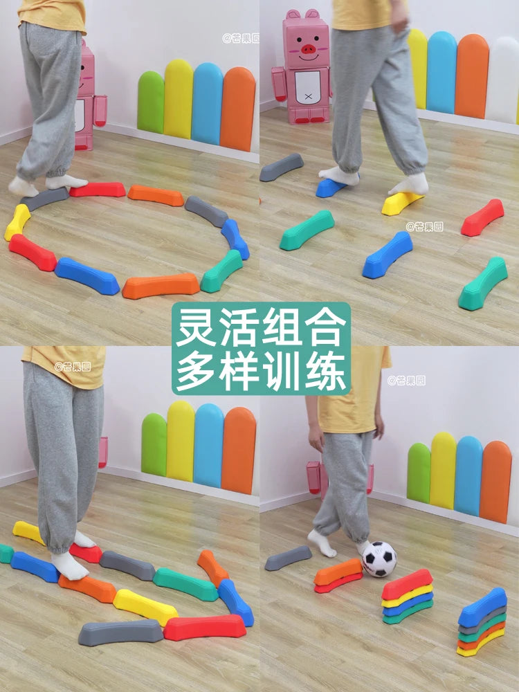 Stapstenen voor Kinderen - Antislip Balansstenen