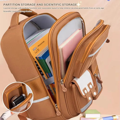 Capybara Schoolrugzak - Waterdicht met Ergonomische Schouderbanden