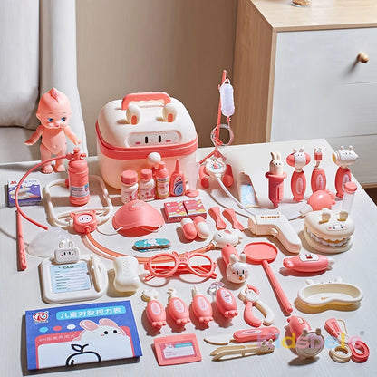 Complete Doktersset voor Kinderen met Medische Instrumenten