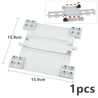 Trein rails onderdelen set – Compatibel met Duplo®