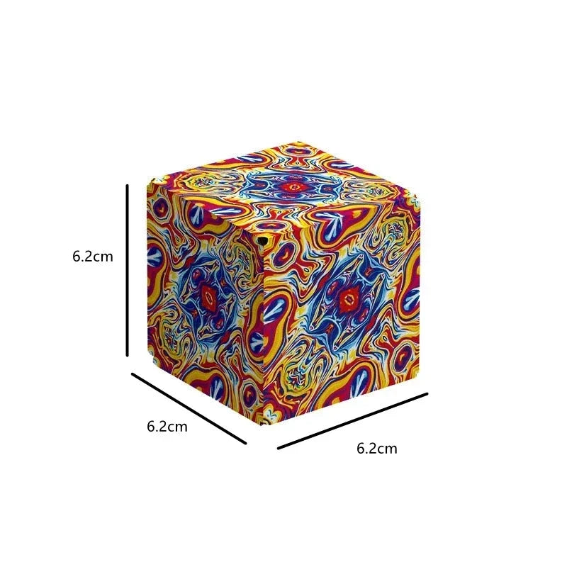 Veranderlijke Magnetische Kubus – 3D Puzzel en Anti-stress Speelgoed
