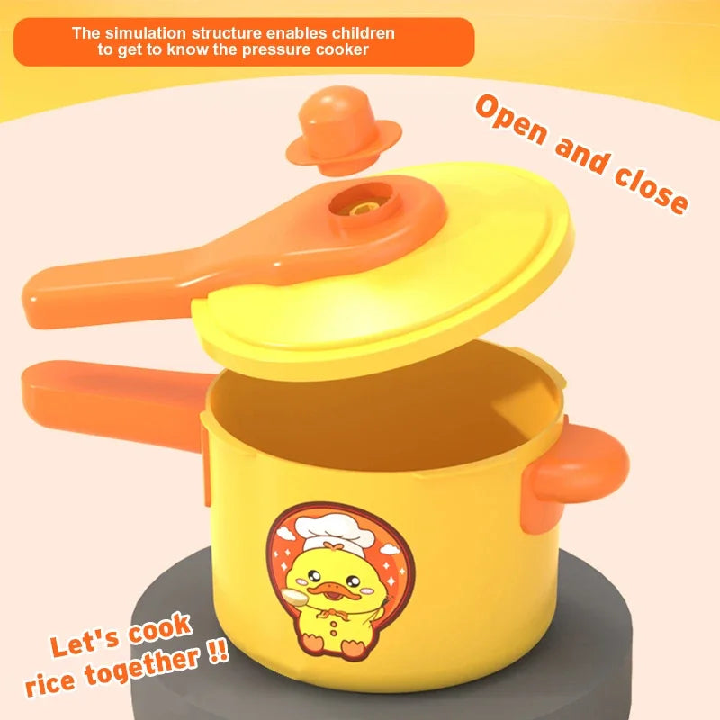 Complete Kinder Speelkeuken met Kookplaat en Keukengerei