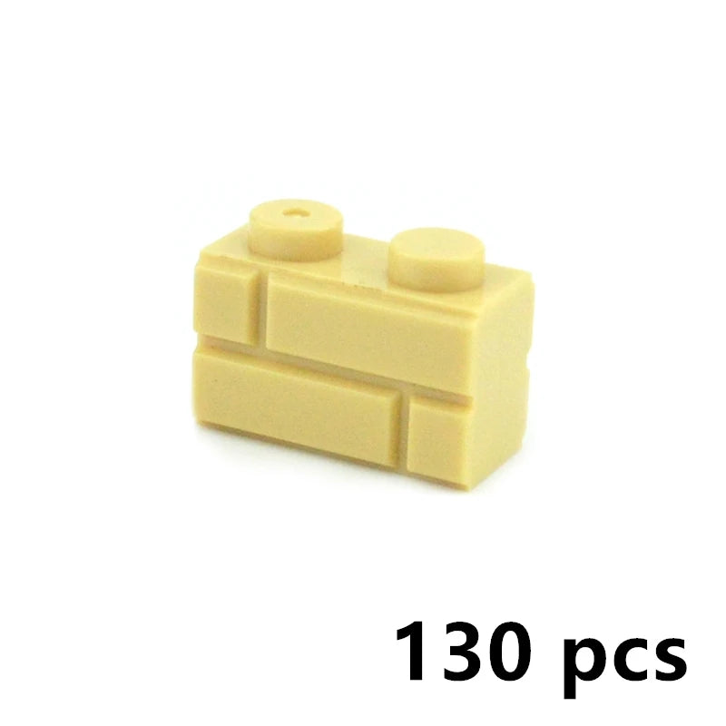 Kleine bouwstenen voor muren | Compatibel met Lego | Diverse maten