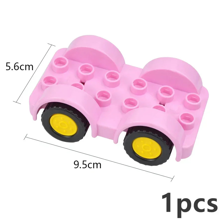 Trein rails onderdelen set – Compatibel met Duplo®
