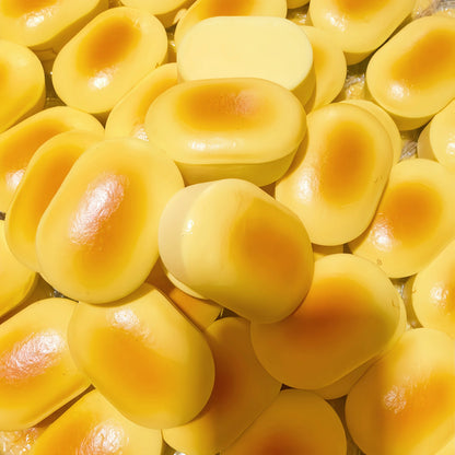 Squishy Knijpfiguur Kaasbroodje voor Stress en Ontspanning