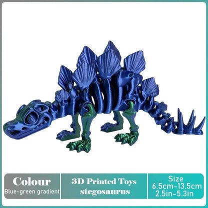 3D Geprinte Draak | Beweegbaar Model voor Decoratie