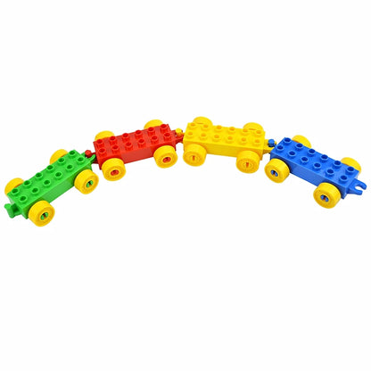 Trein en voertuigen set – Compatibel met Duplo®