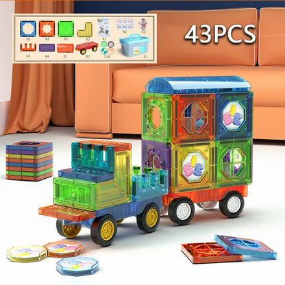 Magnetische Bouwtegels voor Kinderen