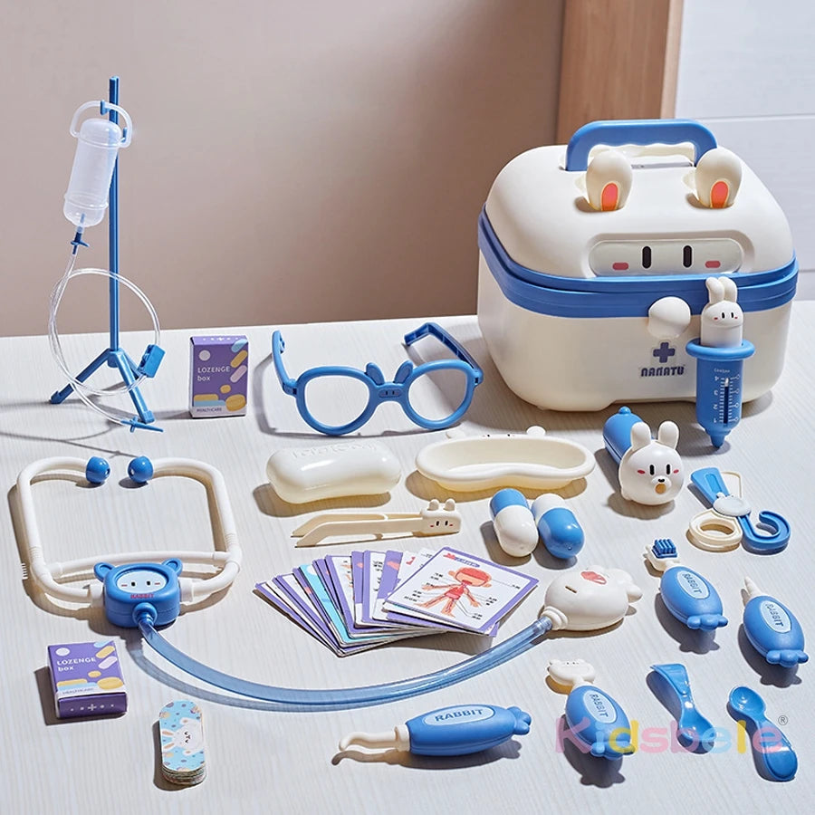 Complete Doktersset voor Kinderen met Medische Instrumenten