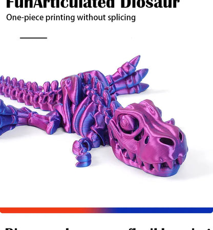 3D Geprinte Draak | Beweegbaar Model voor Decoratie