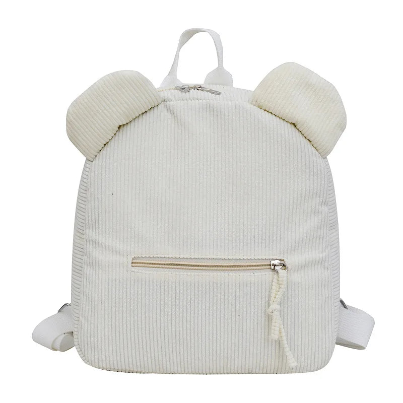 Zachte Fleece Rugzak met Berenoren voor Kinderen