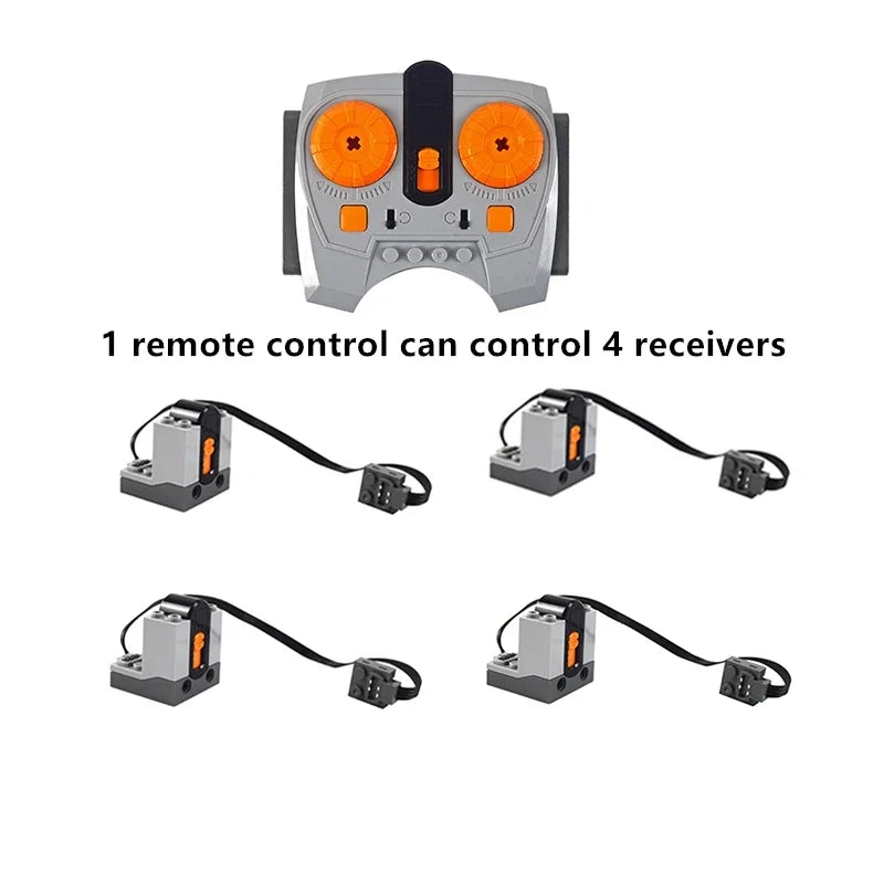 Motor en power set voor techniek – Compatibel met LEGO®
