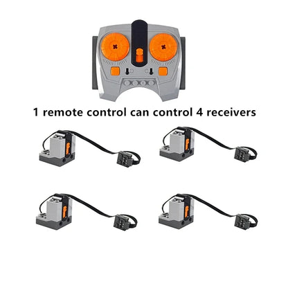 Motor en power set voor techniek – Compatibel met LEGO®