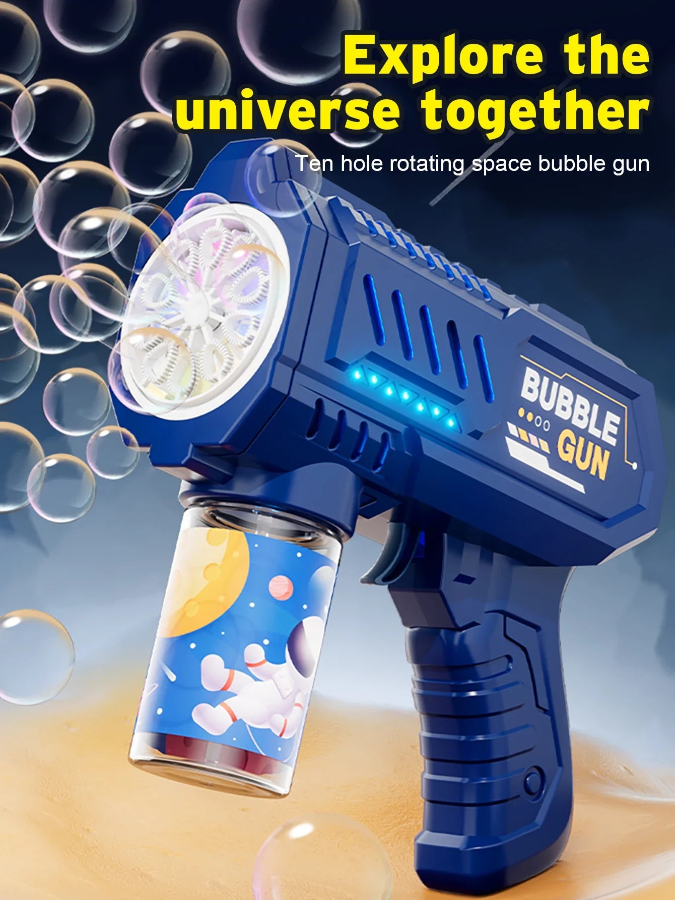 Automatisch Bellenblaaspistool met Bellenblaasvloeistof