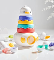 Stacking eggs