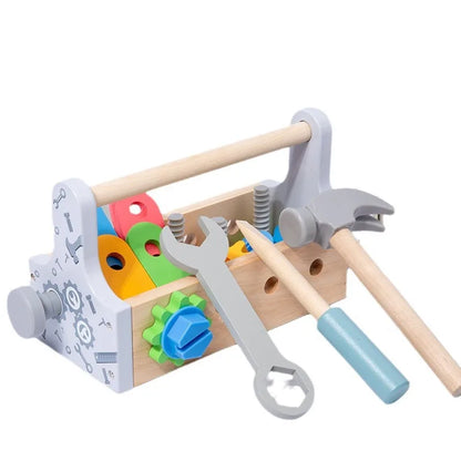 Houten Gereedschapskist Speelset voor Kinderen