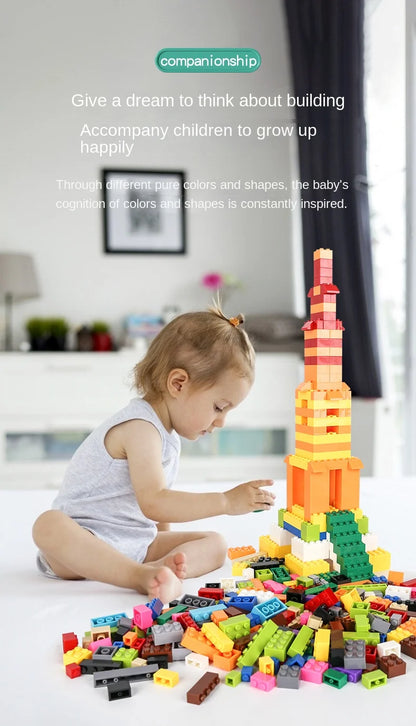 Kleine Bouwblokjes Bulkverpakking | Compatibel met Lego en LeDUO