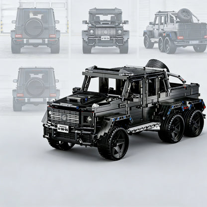 Bouwset Mercedes G65 6x6 Racewagen – 1900 Bouwstenen LEGO®-compatibel