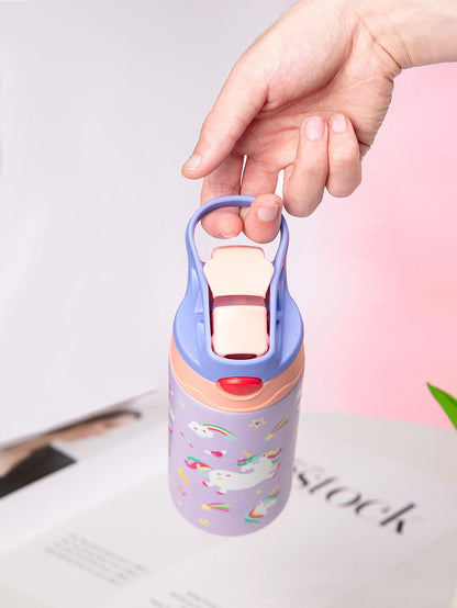 Thermosbeker RVS met Dierenprint en Handvat - 350ml