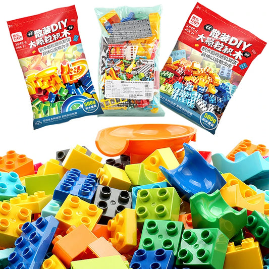 Grote en Kleine Bouwblokken Set - Compatibel met Duplo