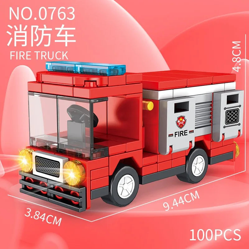 Creatieve Bouwstenen Auto | LEGO®-compatibel | 3+ jaar
