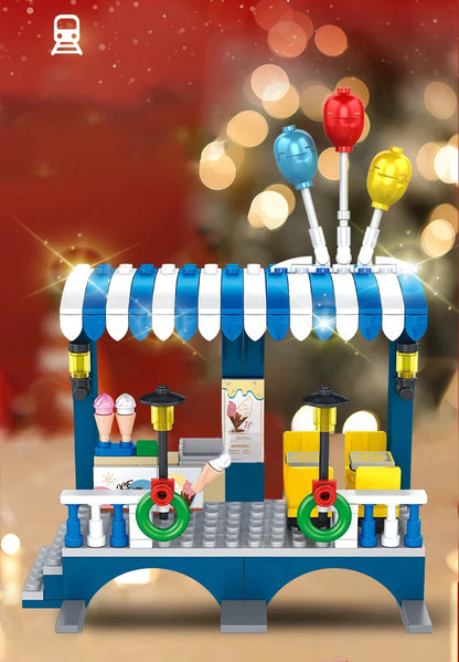 Bouwstenen Set Metro Trein | Compatibel met Lego