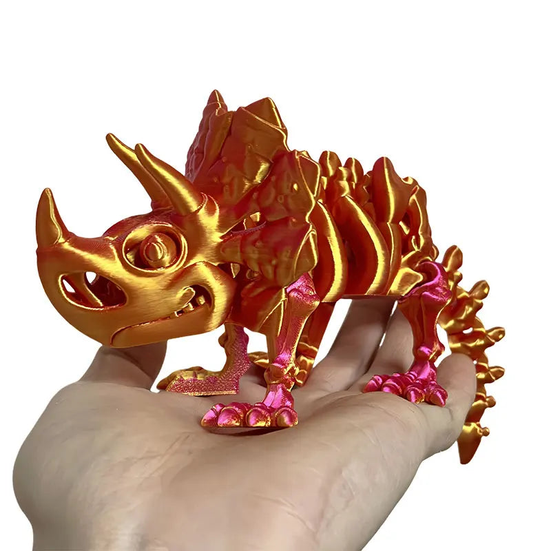 3D Geprinte Draak | Beweegbaar Model voor Decoratie
