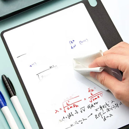 Herbruikbaar Whiteboard Notitieboek A5 met Pen en Doekje