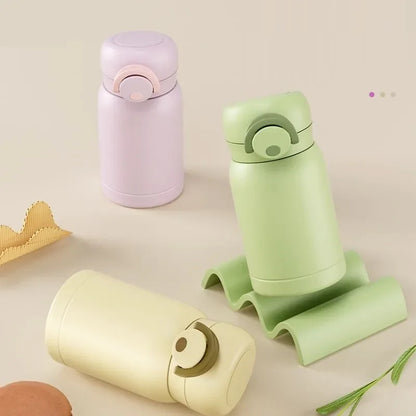 Compacte RVS Thermosfles voor Kinderen – Houdt Drankjes Warm of Koud