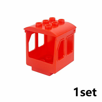 Trein rails onderdelen set – Compatibel met Duplo®