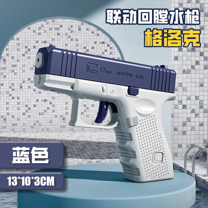 Automatisch Waterpistool – Handmatig – Hoge Druk – Voor Kinderen en Volwassenen