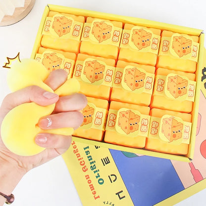 Squishy Kaas Knijpspeeltje voor Stressvermindering