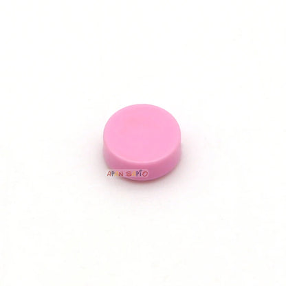 100 Ronde Bouwtegel Steentjes 1x1 | Compatibel met Lego