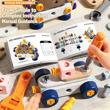 Kinder Gereedschapsset met Bouwonderdelen