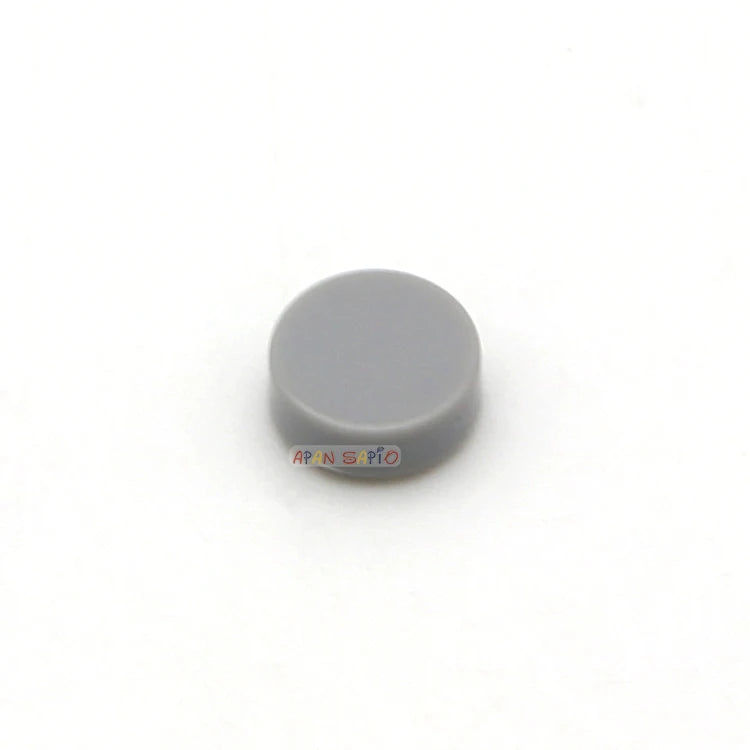 100 Ronde Bouwtegel Steentjes 1x1 | Compatibel met Lego