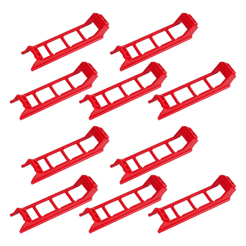 Bouwblokken Achtbaan Rails en Chassis Onderdelen (Compatibel met Lego)