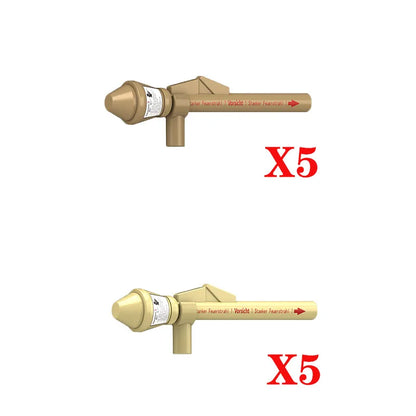 Soldaten accessoires set – Compatibel met LEGO®