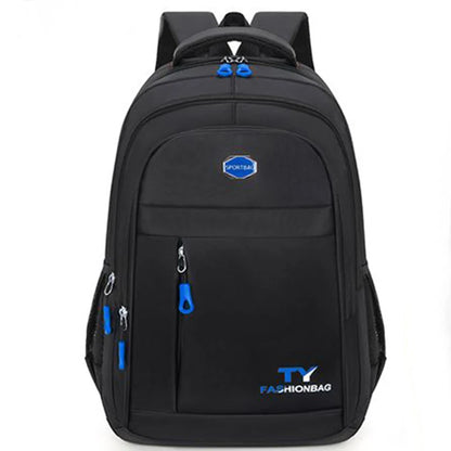 Ruime Unisex Nylon Rugzak voor Studenten en Reizen