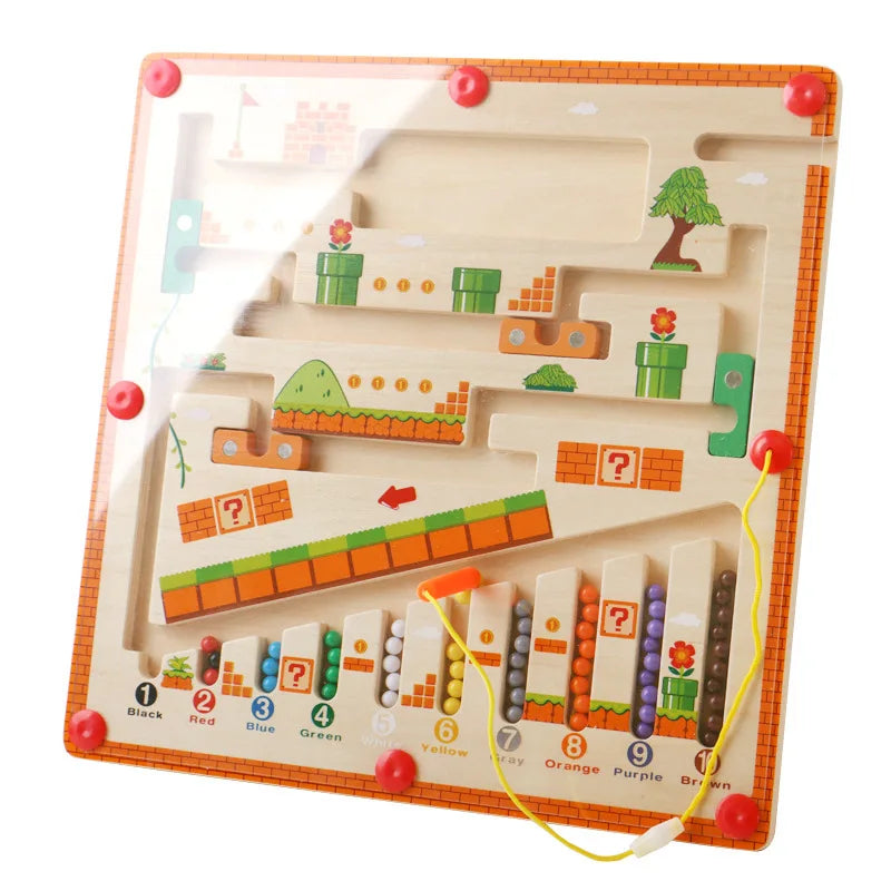 Magnetisch Houten Doolhof Speelgoed