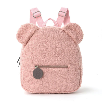 Zachte Fleece Rugzak met Berenoren voor Kinderen