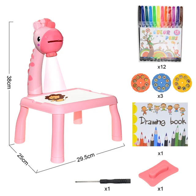 Tekentafel met Projector voor Kinderen