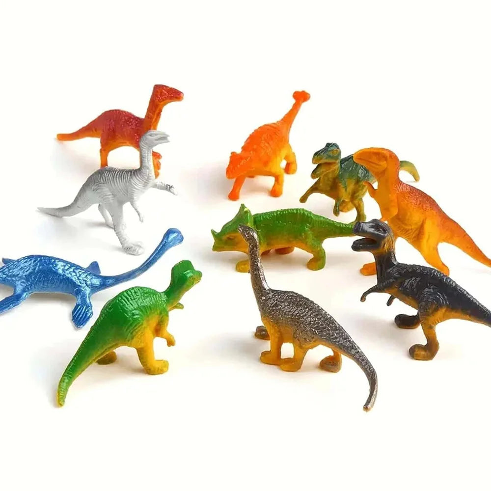 Set van 48 realistische mini dinosaurus figuren voor kinderen