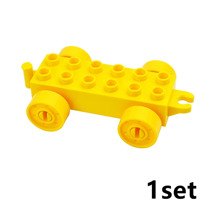 Trein en voertuigen set – Compatibel met Duplo®