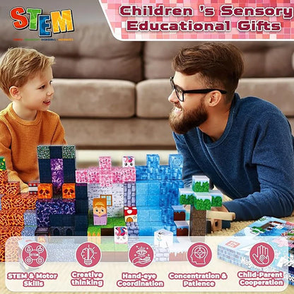Magnetische Tegels Bouwset - Educatief Speelgoed voor Kinderen (4-12 jaar)
